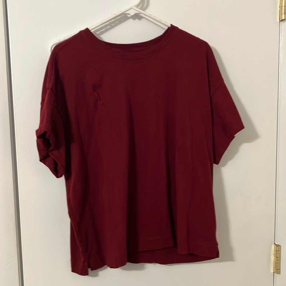 Casual Red T-Shirt